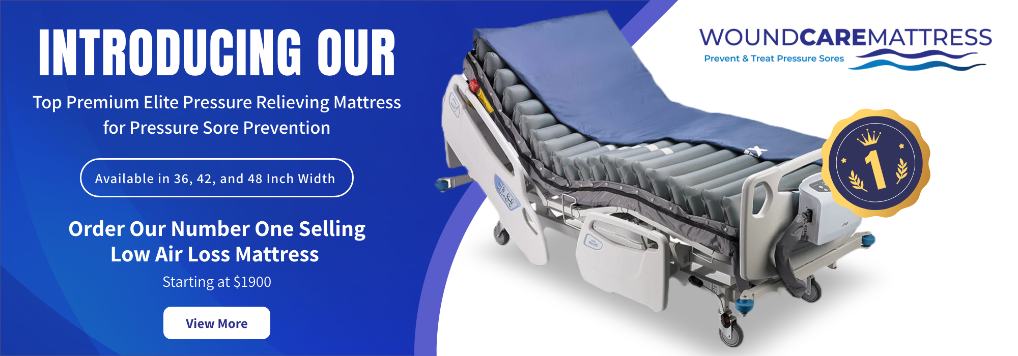 Low Air Loss Mattress for Bed Sores