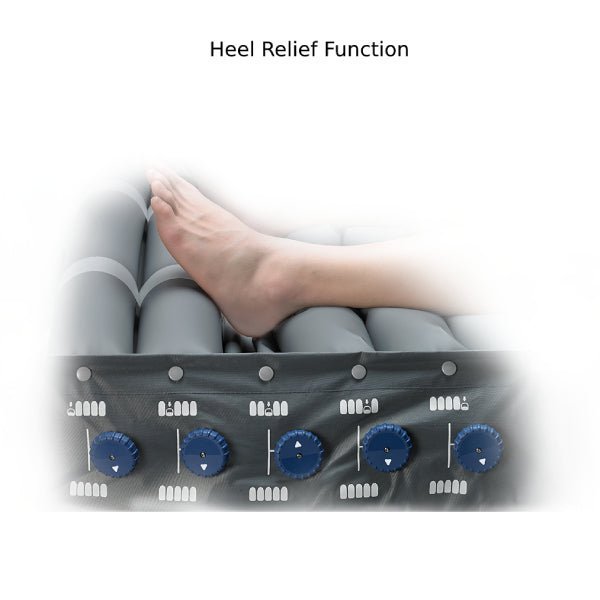 Low Air Loss and Alternating Pressure Relief Optima Mattress System for Bed Sore Prevention & Treatment - Wound Care Mattress