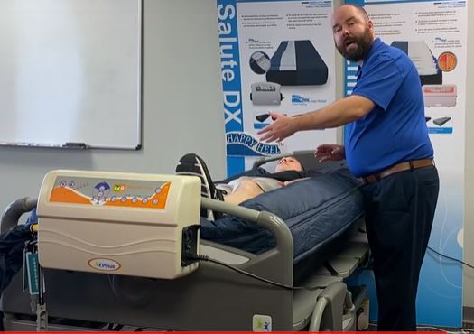 Lateral Turn Rotation that Turns Patient