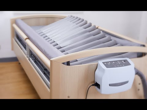 Lateral Turning Patient Repositioning Mattress Video