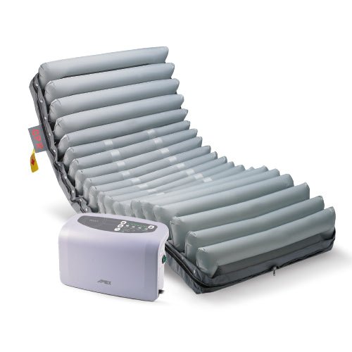 Domus Alternating Pressure Redistribution System with Low Pressure Therapy and Quilted Cover - Wound Care Mattress