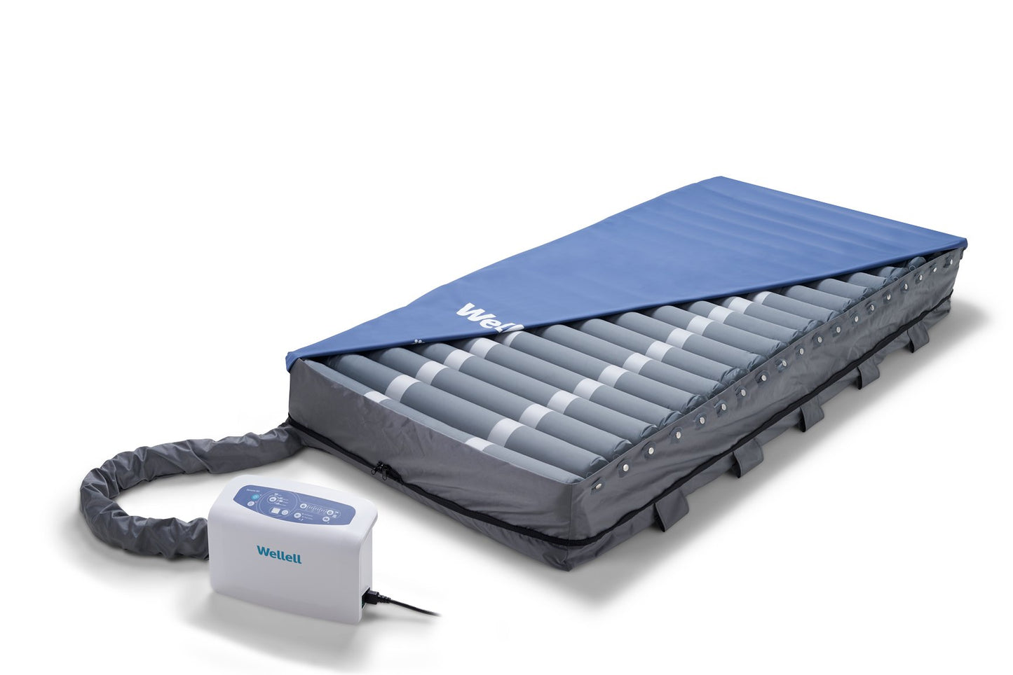 Premium Low Air Loss Alternating Pressure and Pulsation Mattress Includes Pump and Stretch Cover Available in 36 42 48 Inch Widths