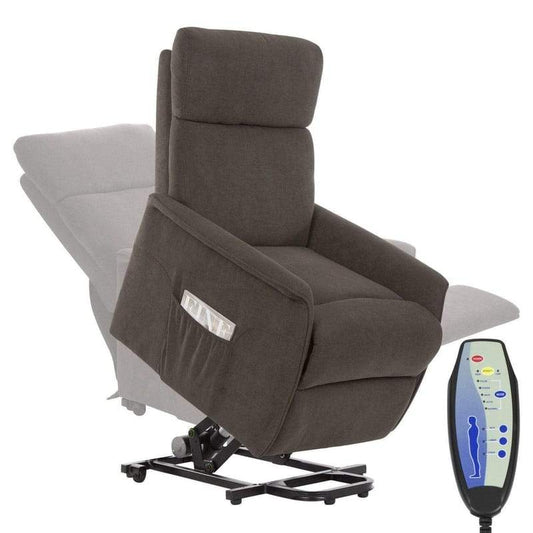 Motorized Lift Chair with Recliner and Massager | Transfers Sitting to Standing - Wound Care Mattress