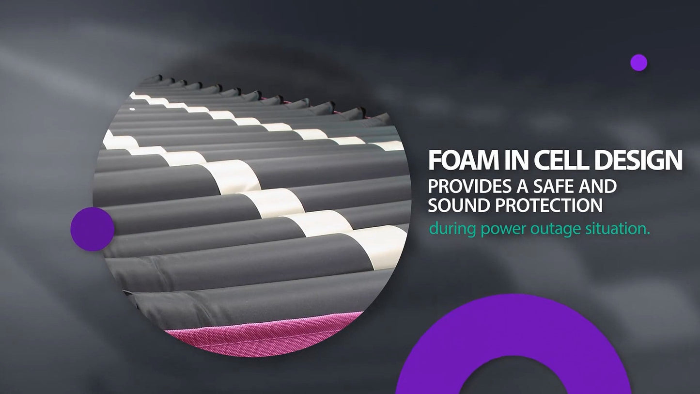 Foam Cell Design Low AIr Loss Wound Care Mattress