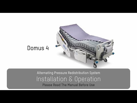 Domus Alternating Pressure Redistribution System with Low Pressure Therapy and Quilted Cover