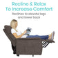 Motorized Lift Chair with Recliner and Massager | Transfers Sitting to Standing - Wound Care Mattress