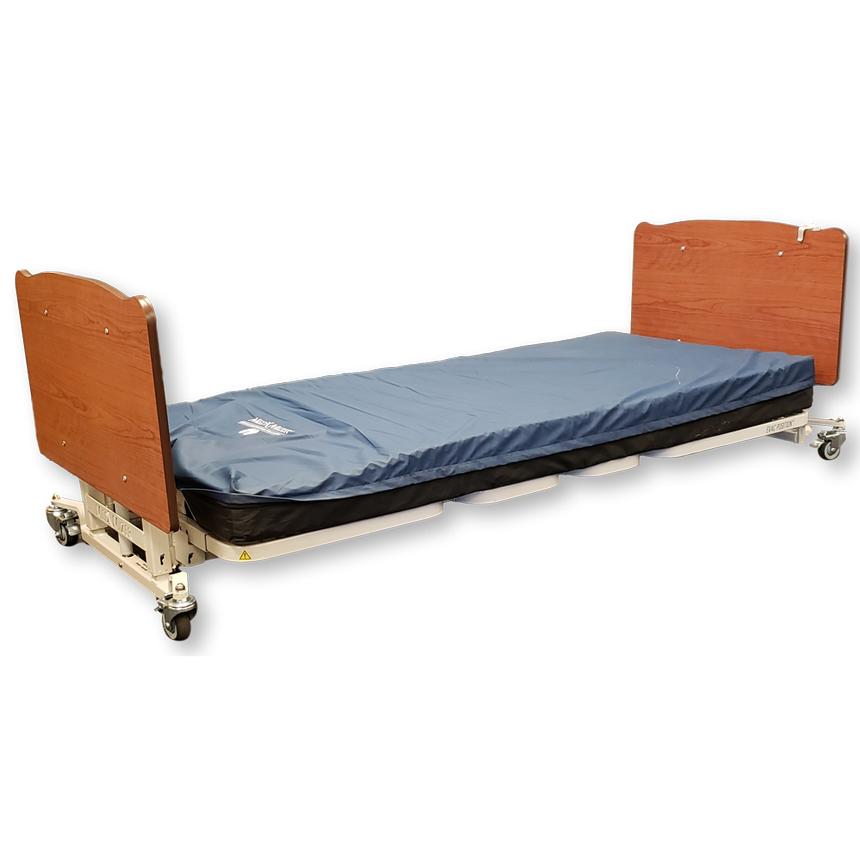 ULTIMATE Electric Hospital Bed - Adjustable Height from 3.6" to 25" | Widths of 36-42" | Weight Capacity up to 600 lbs - Wound Care Mattress